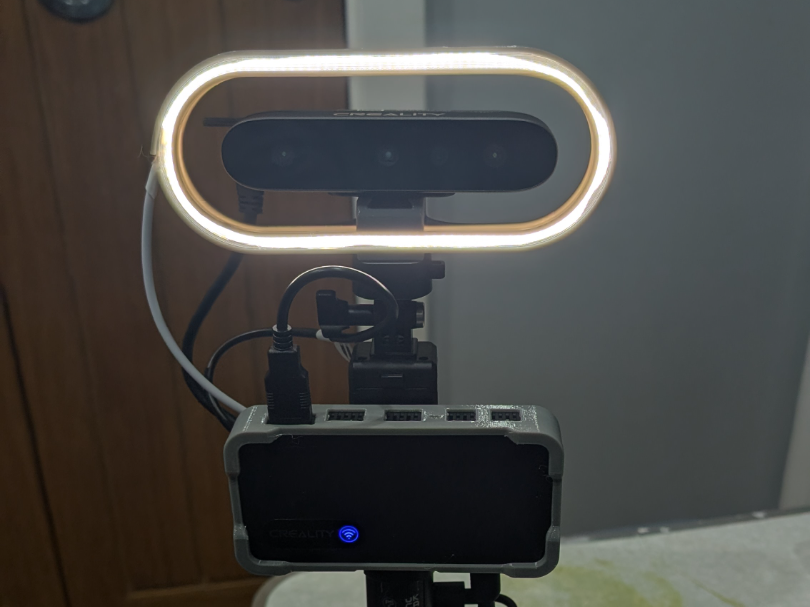 Ferret 3D scanner Halo Light. CR-Scan Ferret & Pro