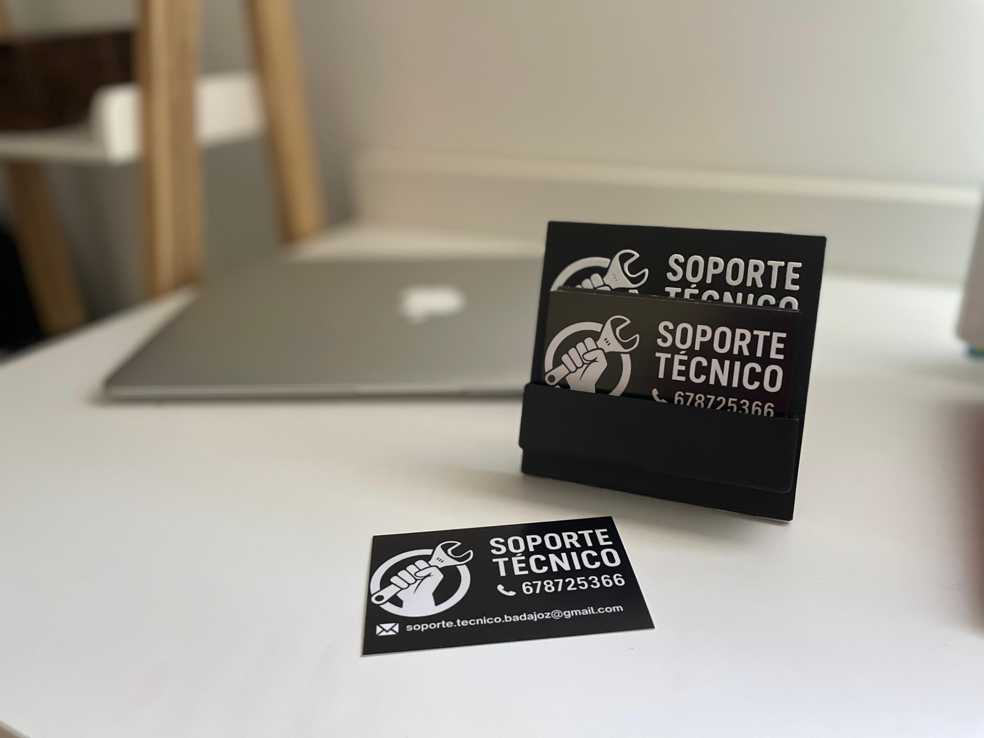 Soporte para tarjetas de visita