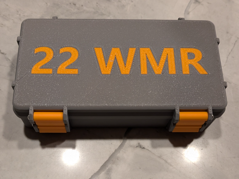 22 Winchester Magnum Rimfire 200rnd Ammo Box