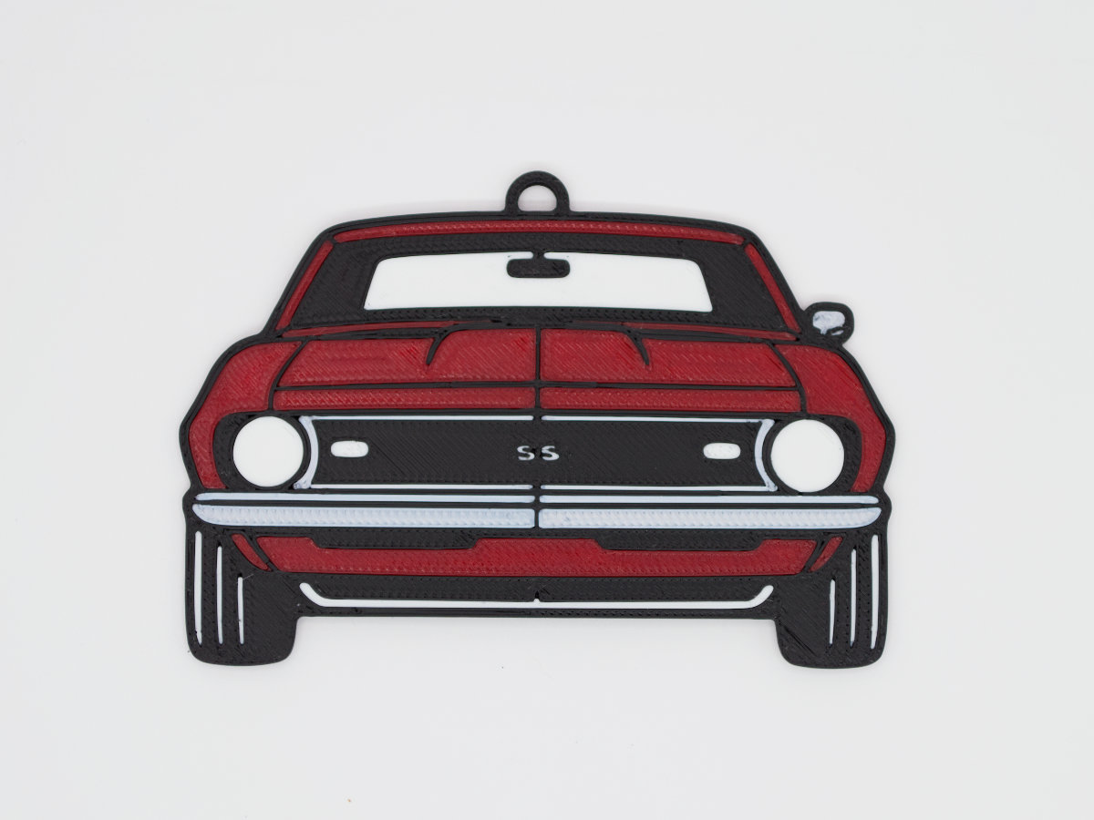 1968 Camaro SS Keychain