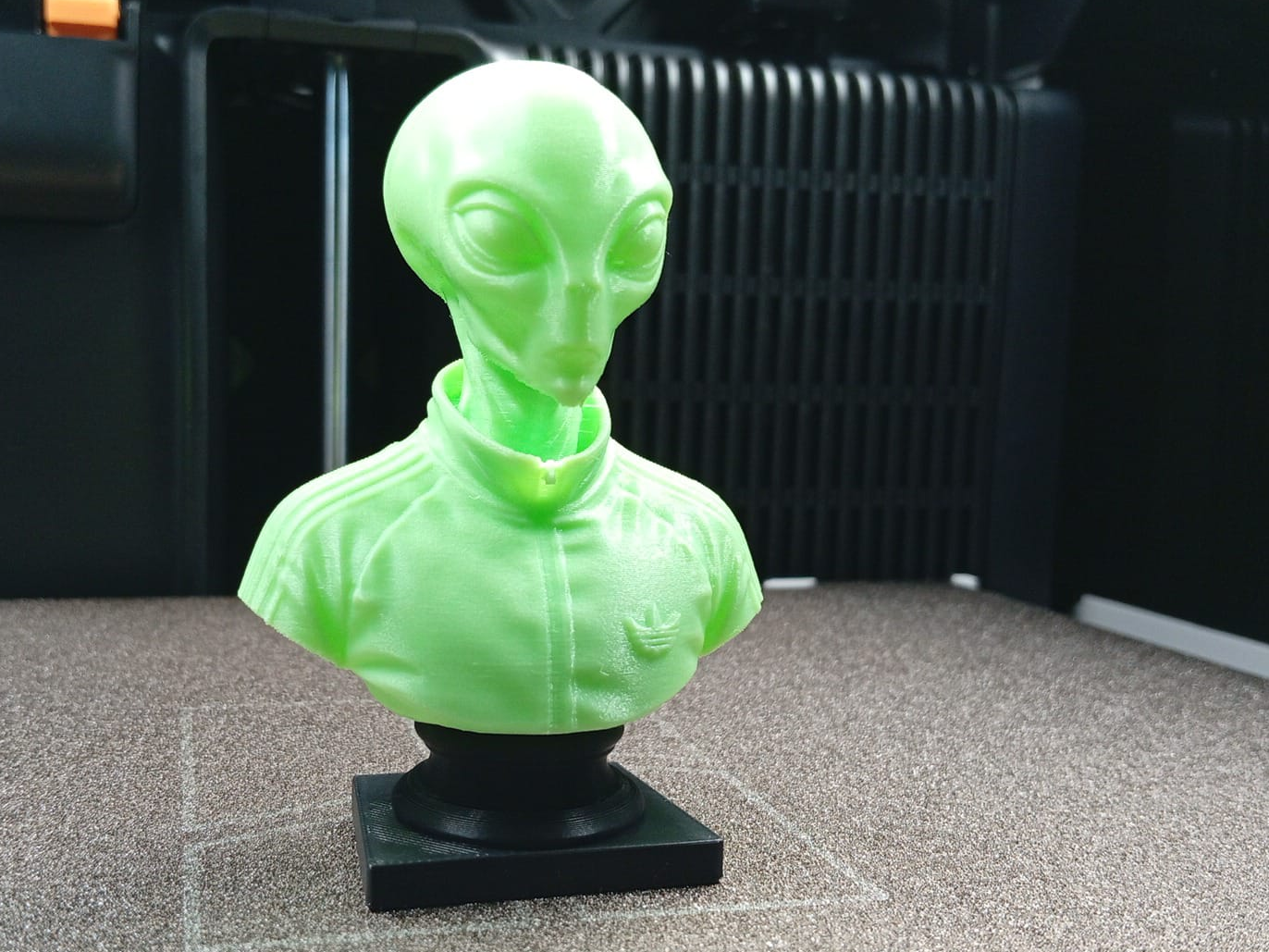 Slavic Alien Bust Statue