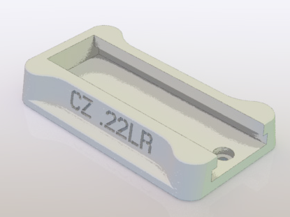Talon de mag pour CZ .22LR 455/457 (5 à25 coups)