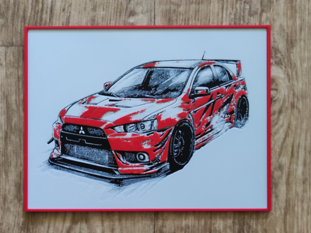 Mitsubishi Lancer Evolution 10 - hueforge