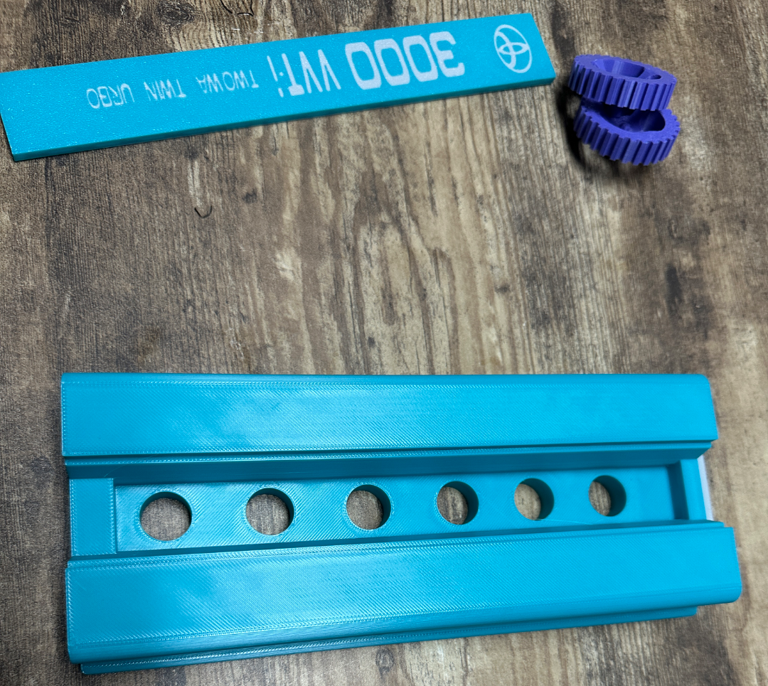 2jz toyota valve cover/ coil cover wall art