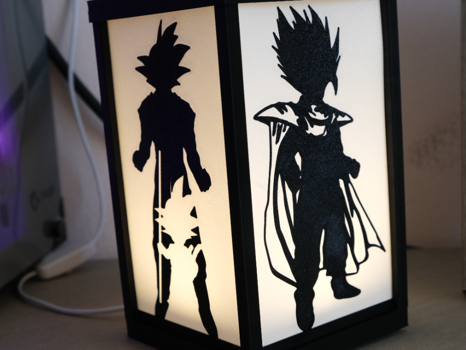 Dragonball Square Lamp