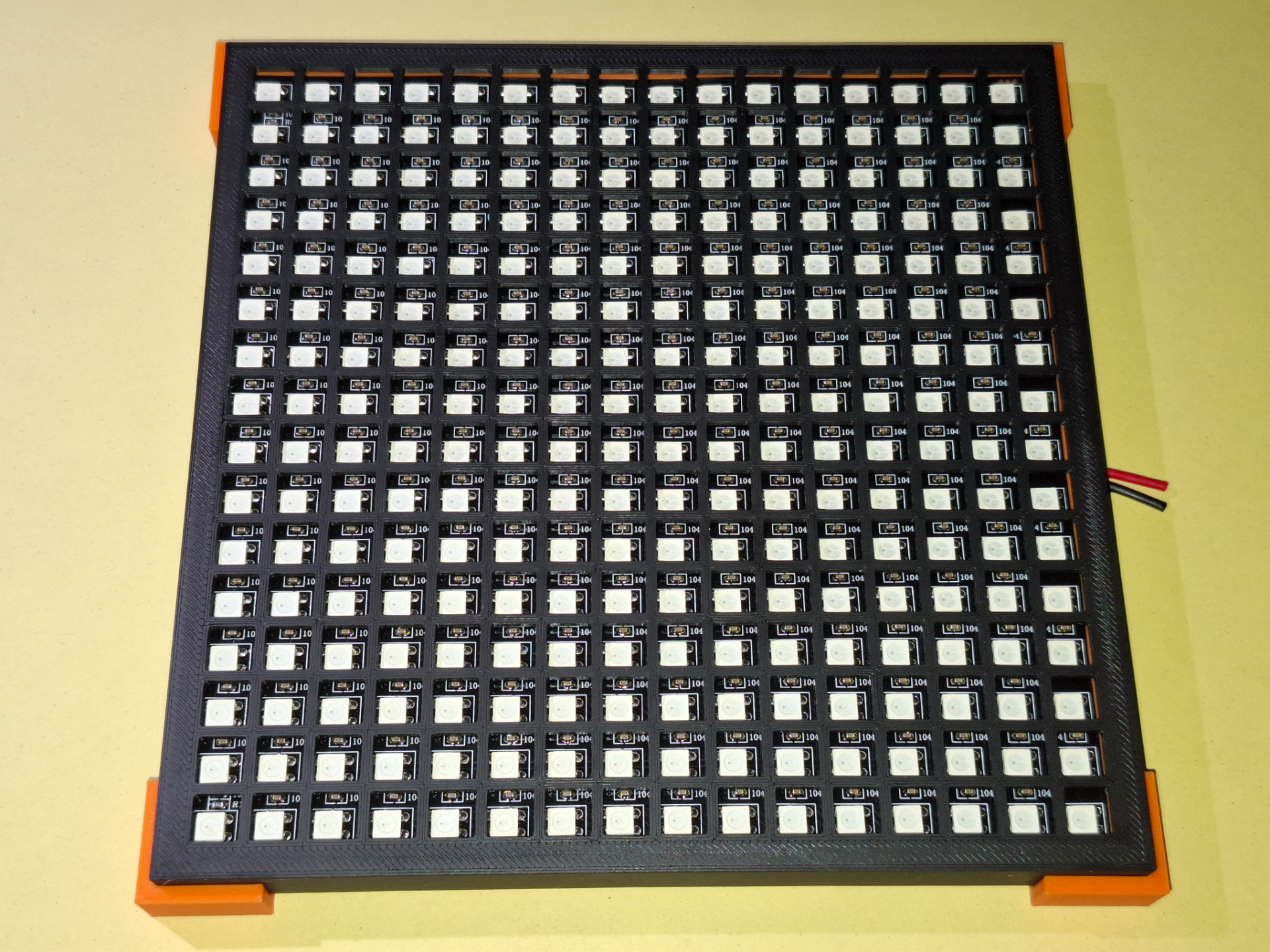 Frame LED-Matrix 16x16 / Rahmen