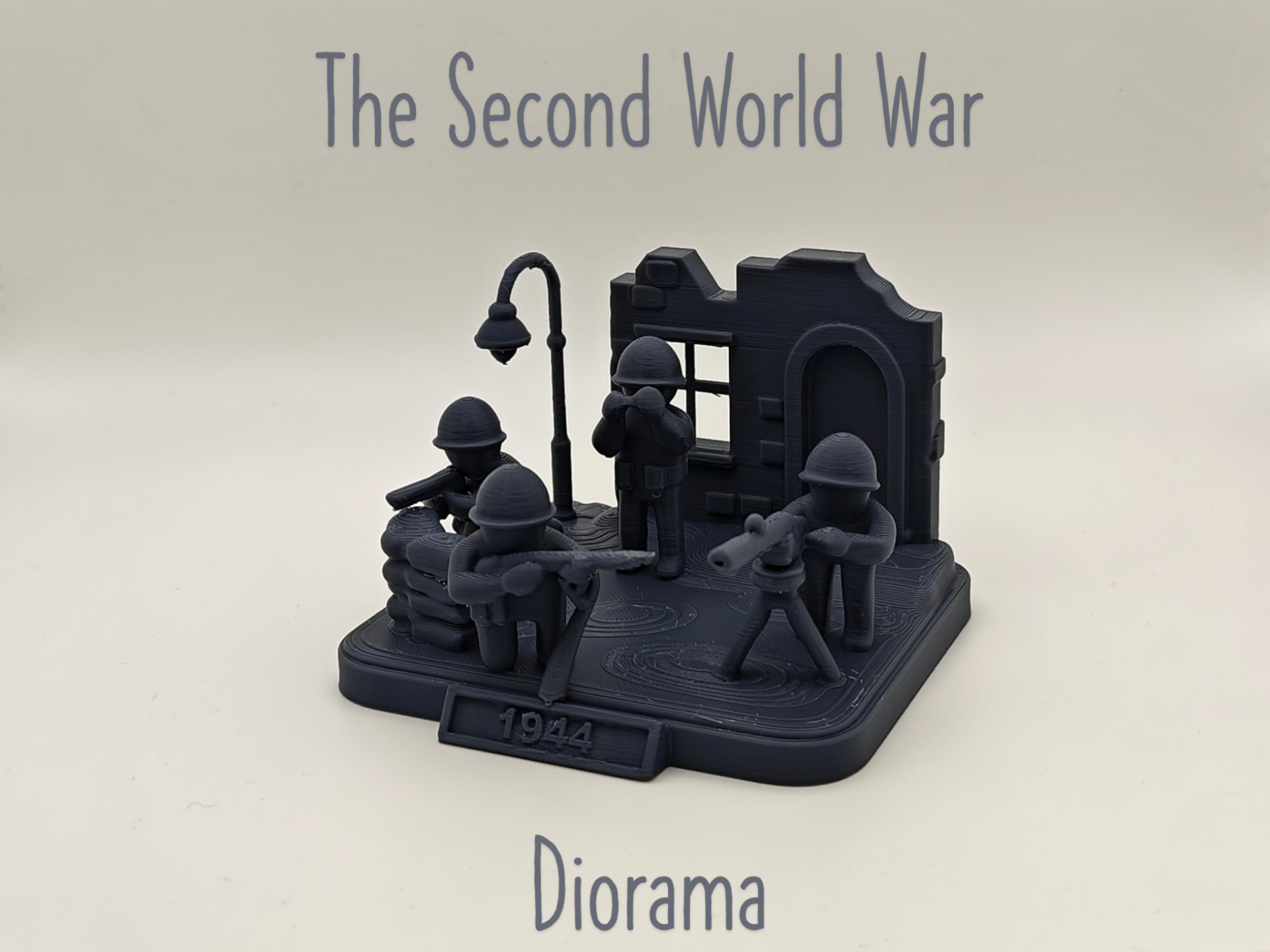 Diorama Second World War