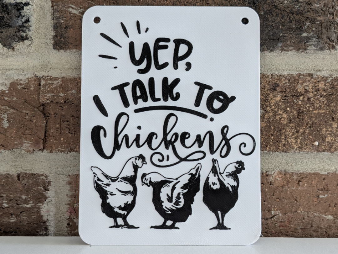 TALK TO CHICKENS
