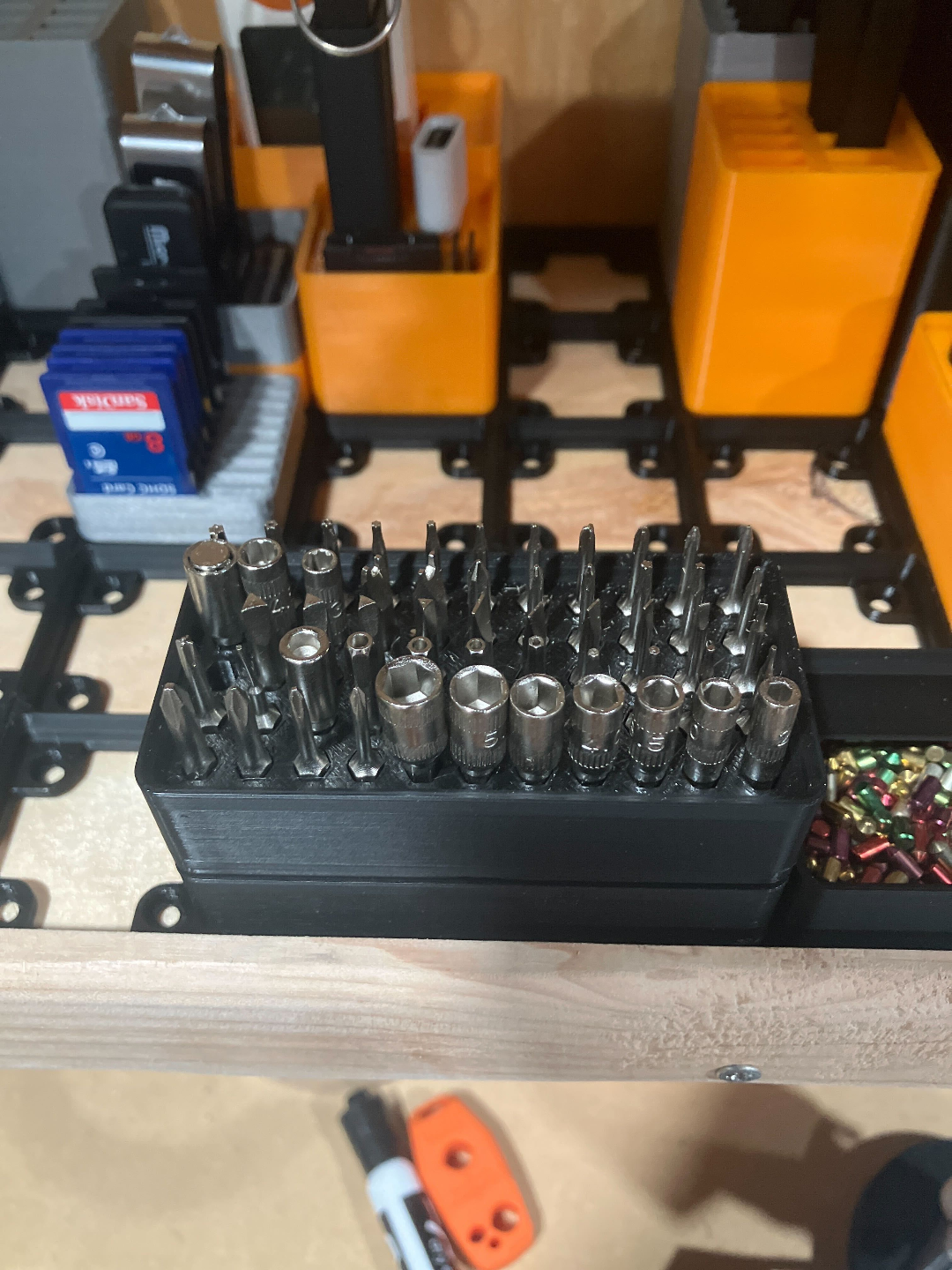Gridfinity iFixit 4mm bit storage