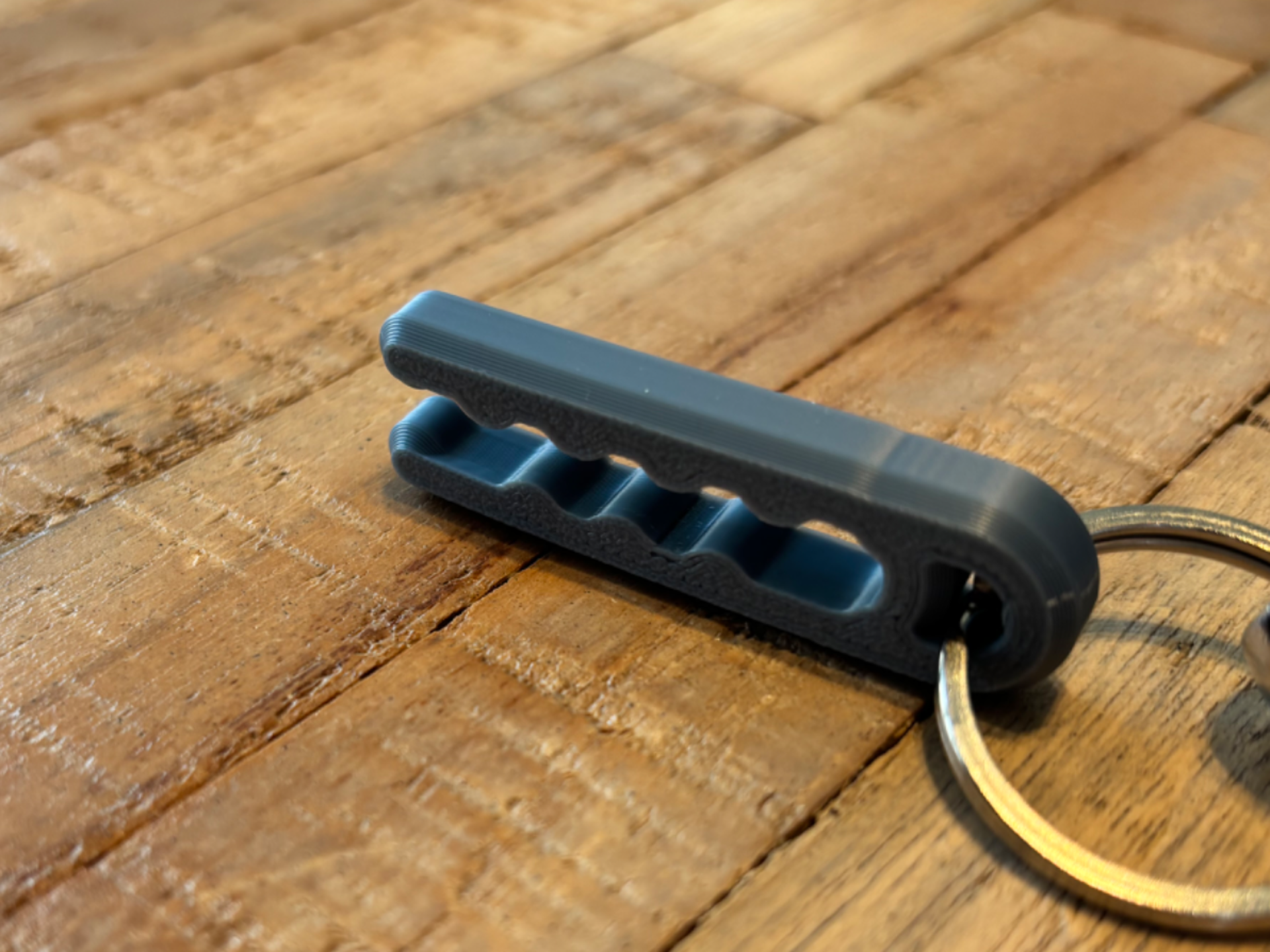 Pants Clip with keyring (for bike riding)