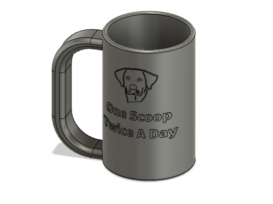 Doggy Foody Cuppy Scoopy