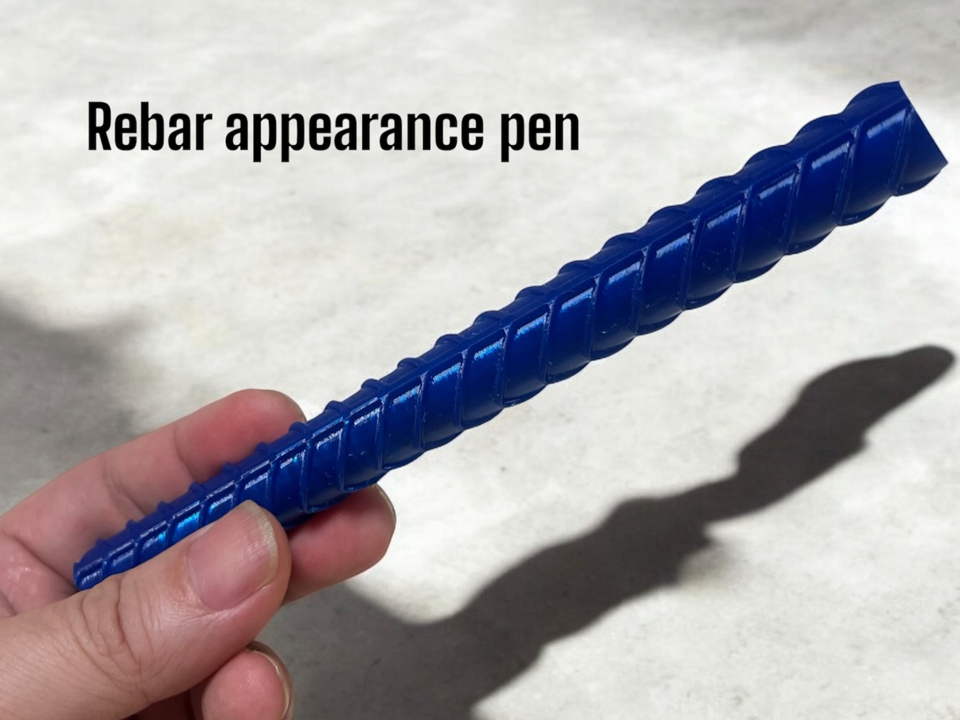 Rebar appearance pen