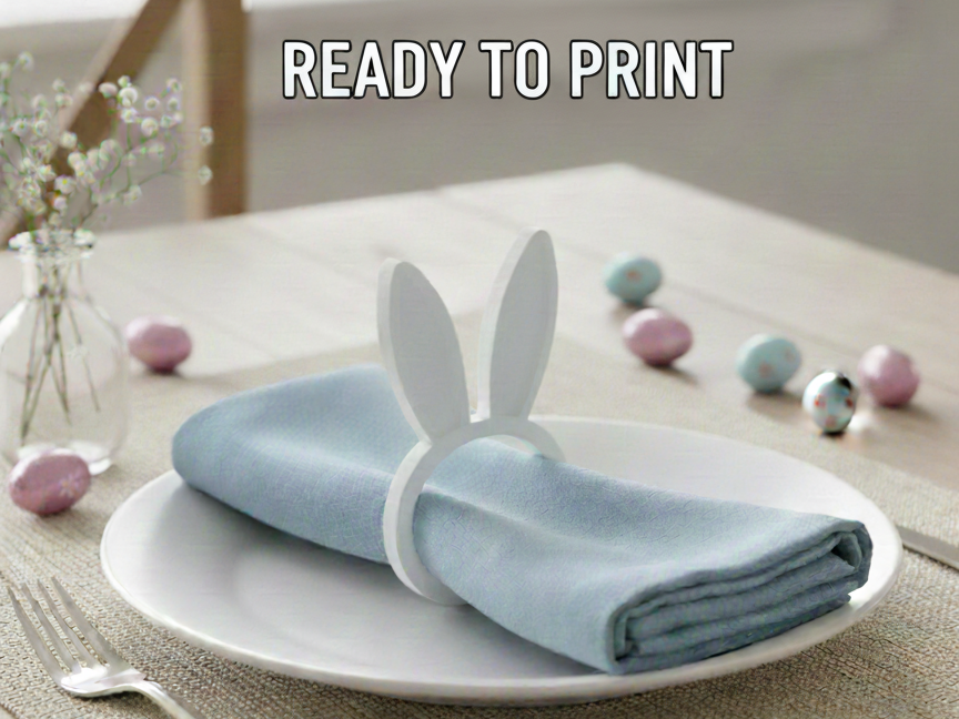 Servilletero de pascua Bunny Ears!