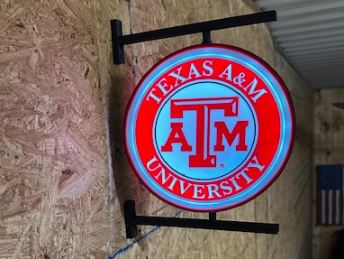 Texas A&M lightbox