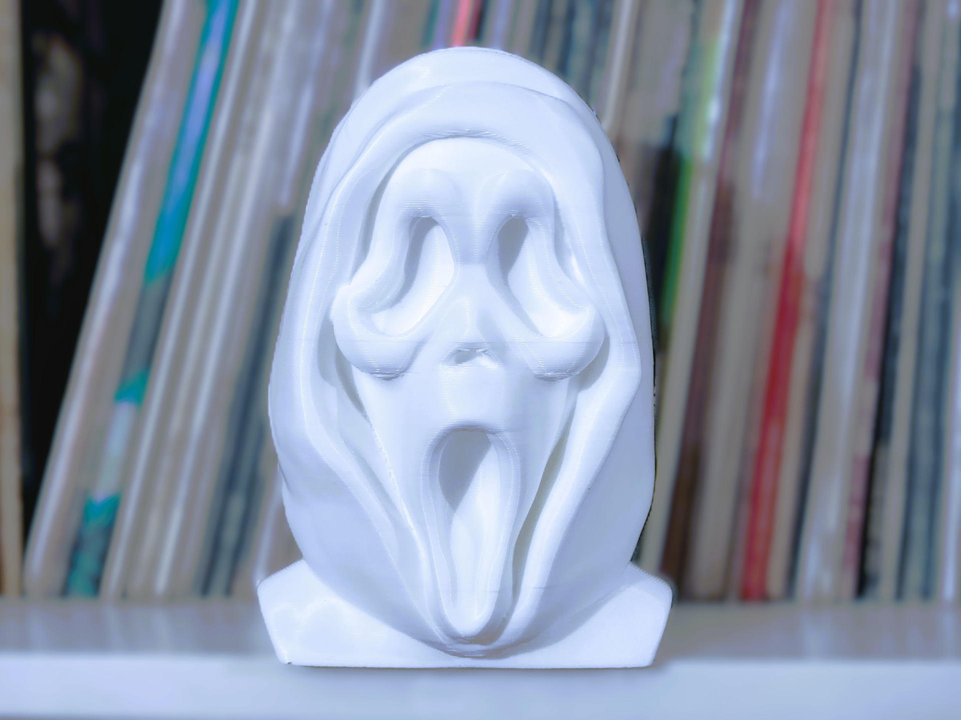 Scream's death mask bust
