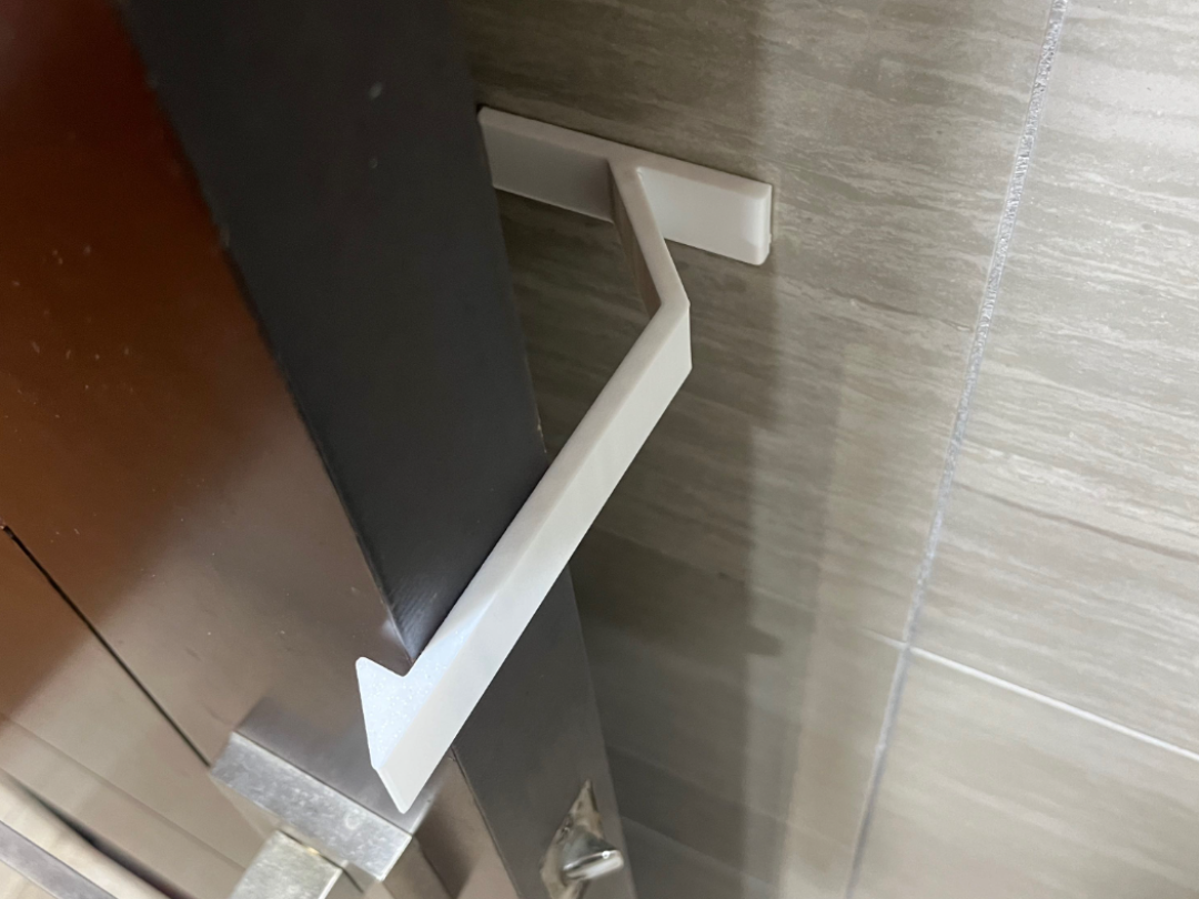 Door Holder with Adjustable Wall Angle