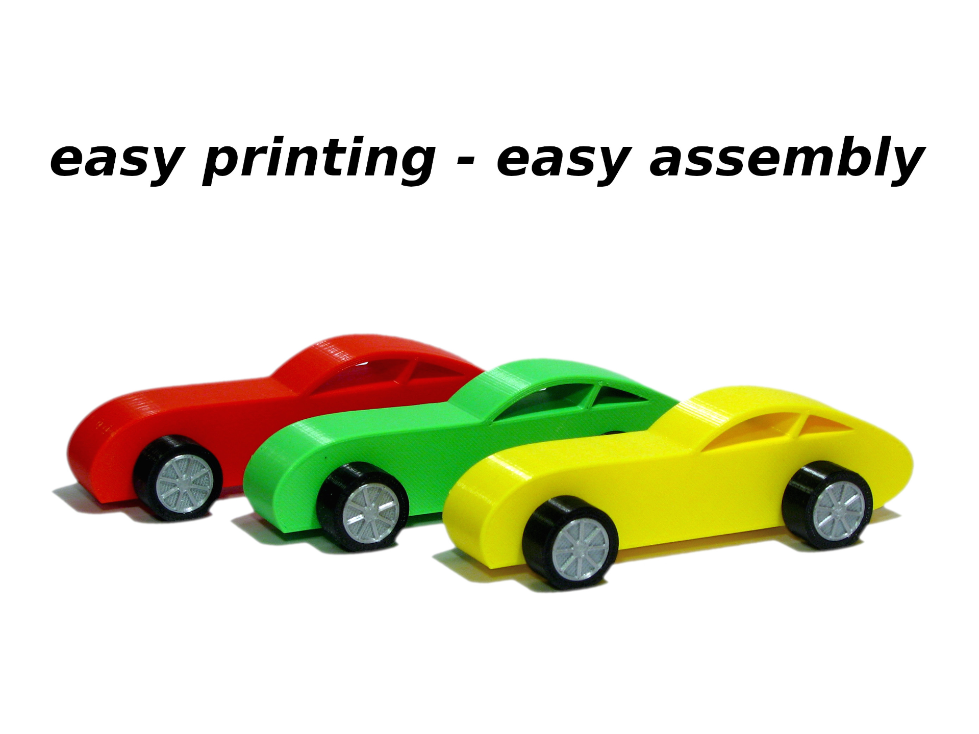 Simple toy - sports car