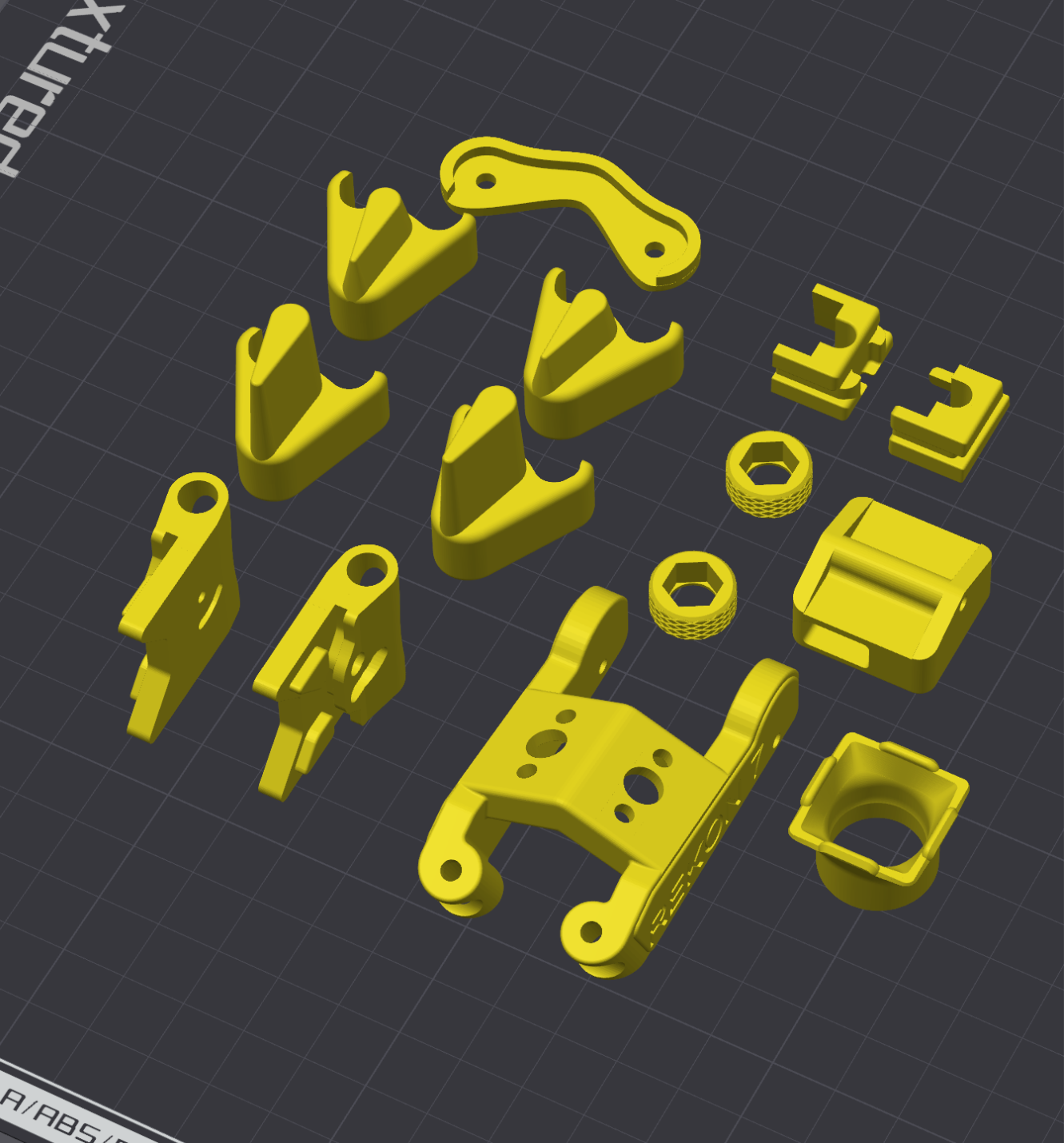 HGLRC Rekon 7 complete TPU Parts
