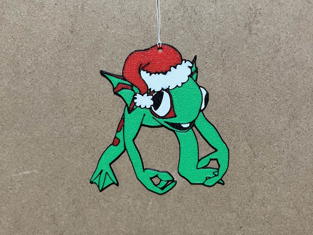 Murloc Christmas Ornament Green