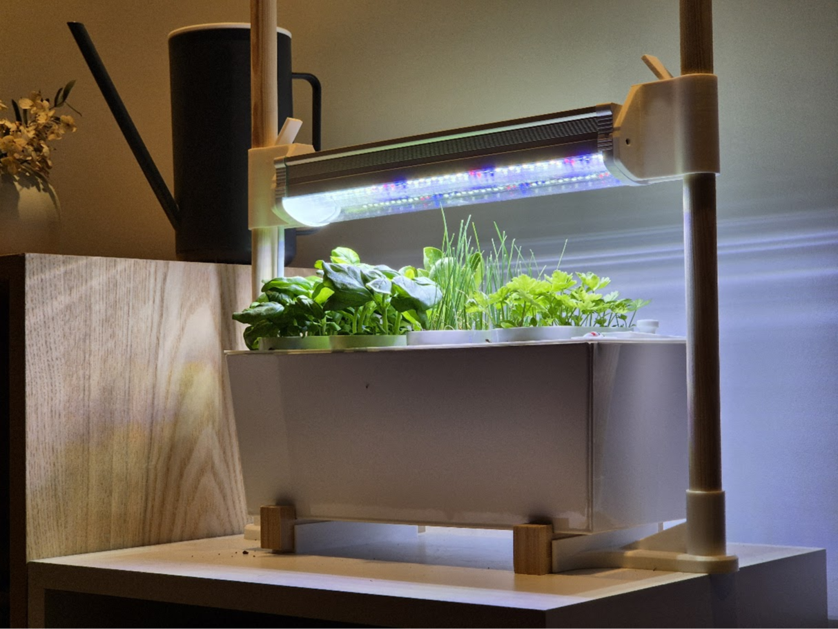 Your tiny herb garden - Self watering herb garden