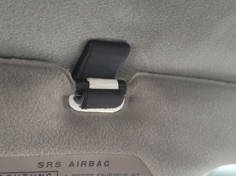 toyota celica sunvisor clips