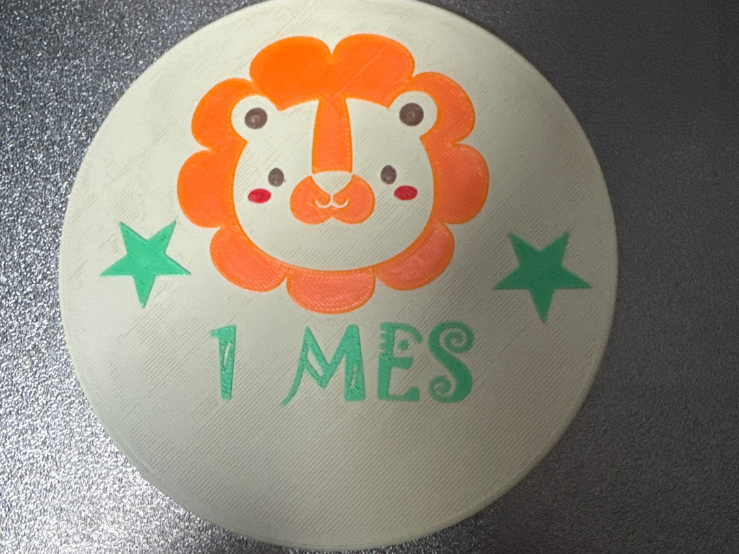 Placa Bebe 1 Mes