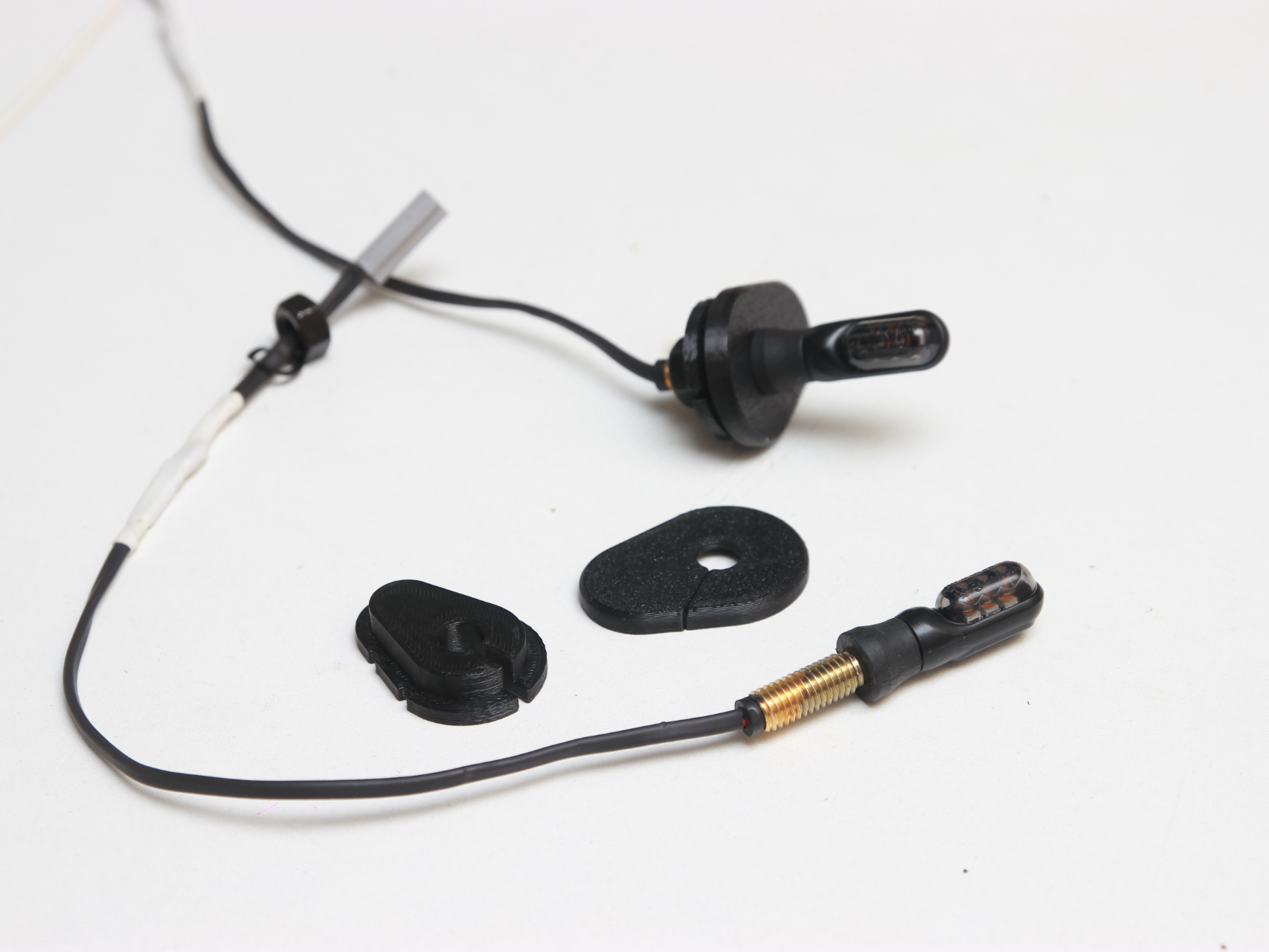 Tenere 700 front turn signal adapters