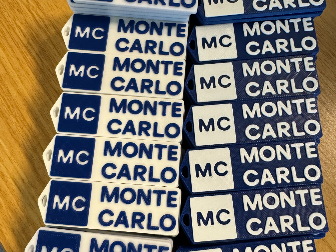 Monte Carlo Keychain