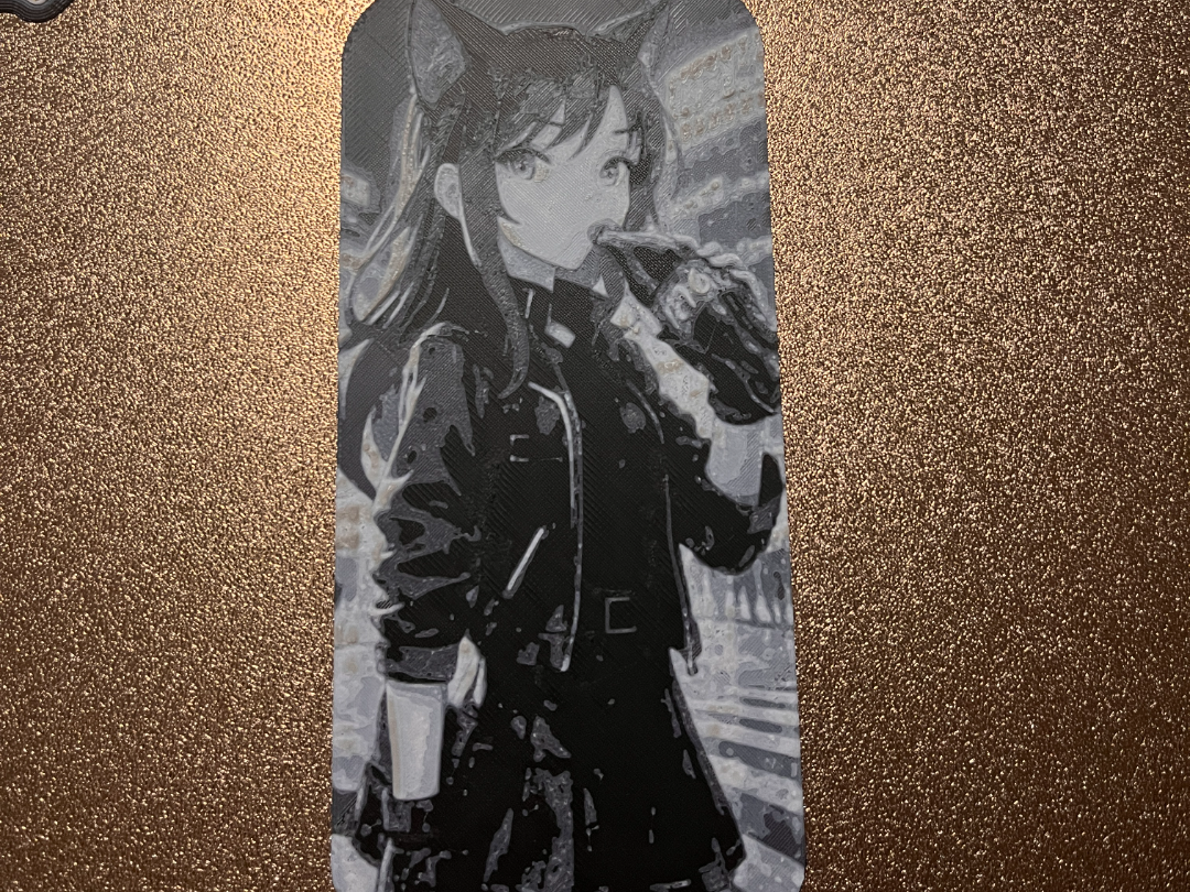 bookmark cat girl