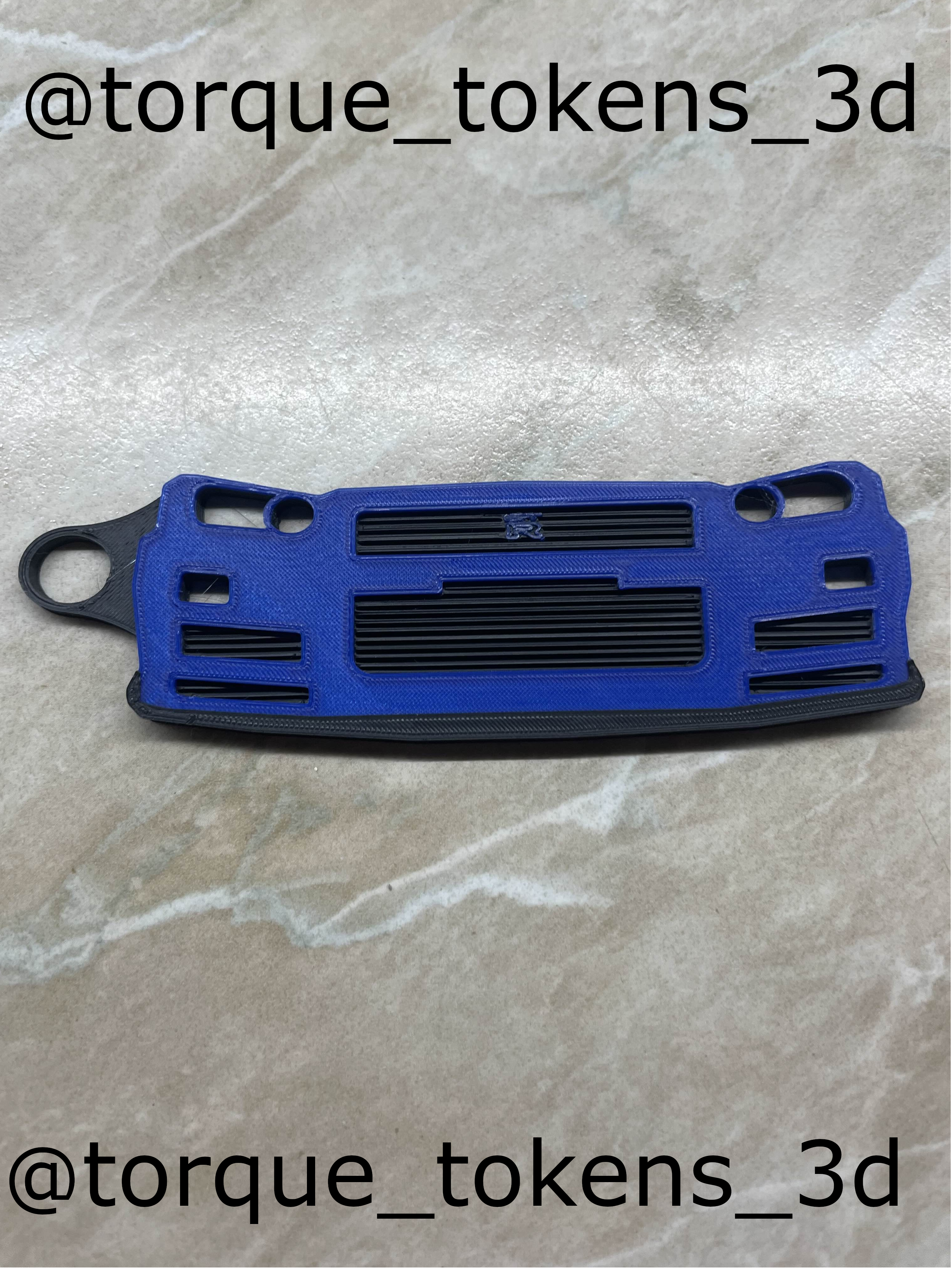 Nissan Skyline GT-R R34 Keychain