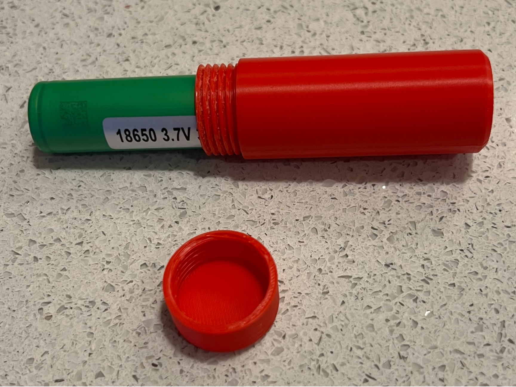 18650 Battery Travel Case