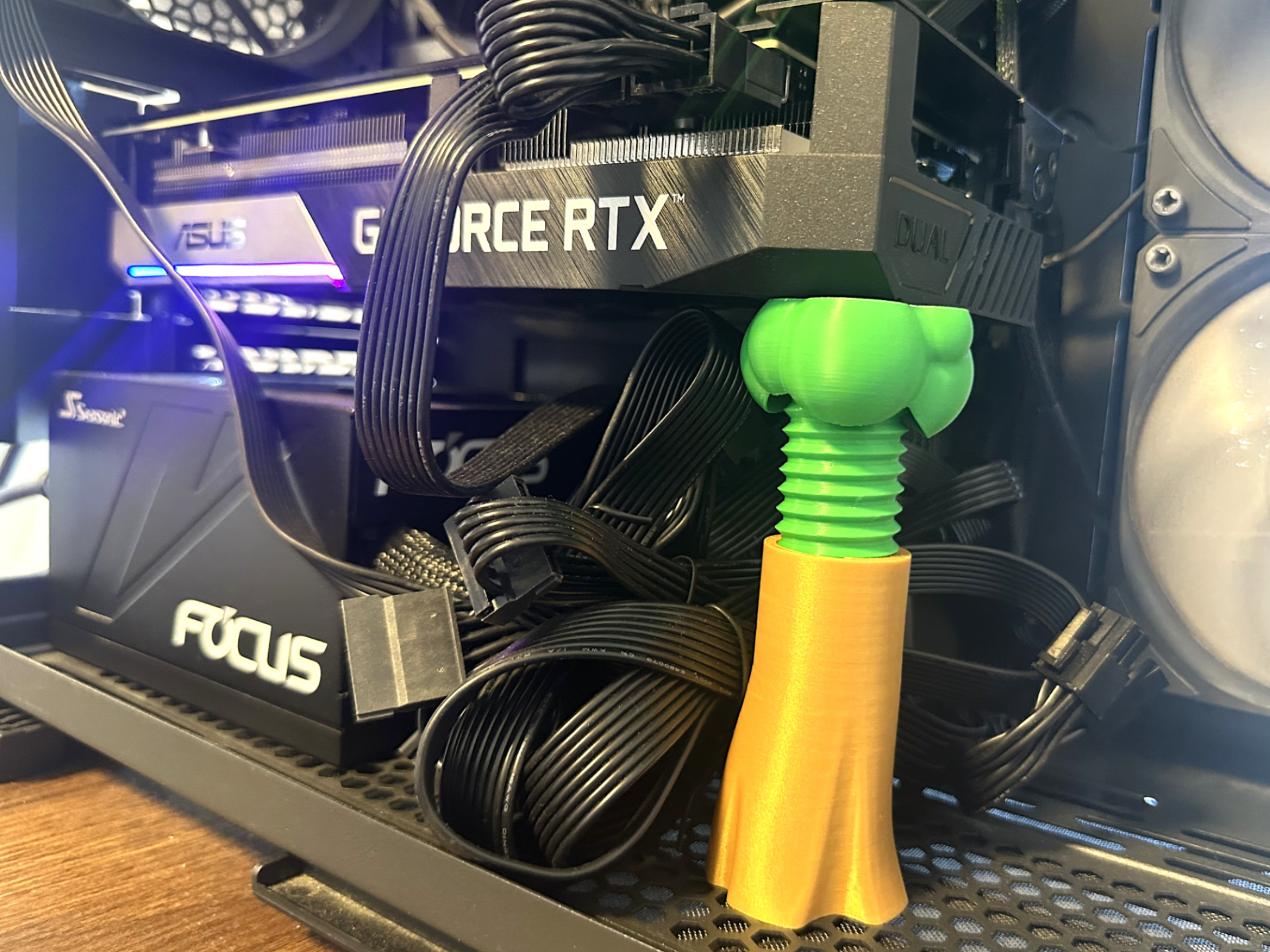 Tree-Inspired GPU Sag Support