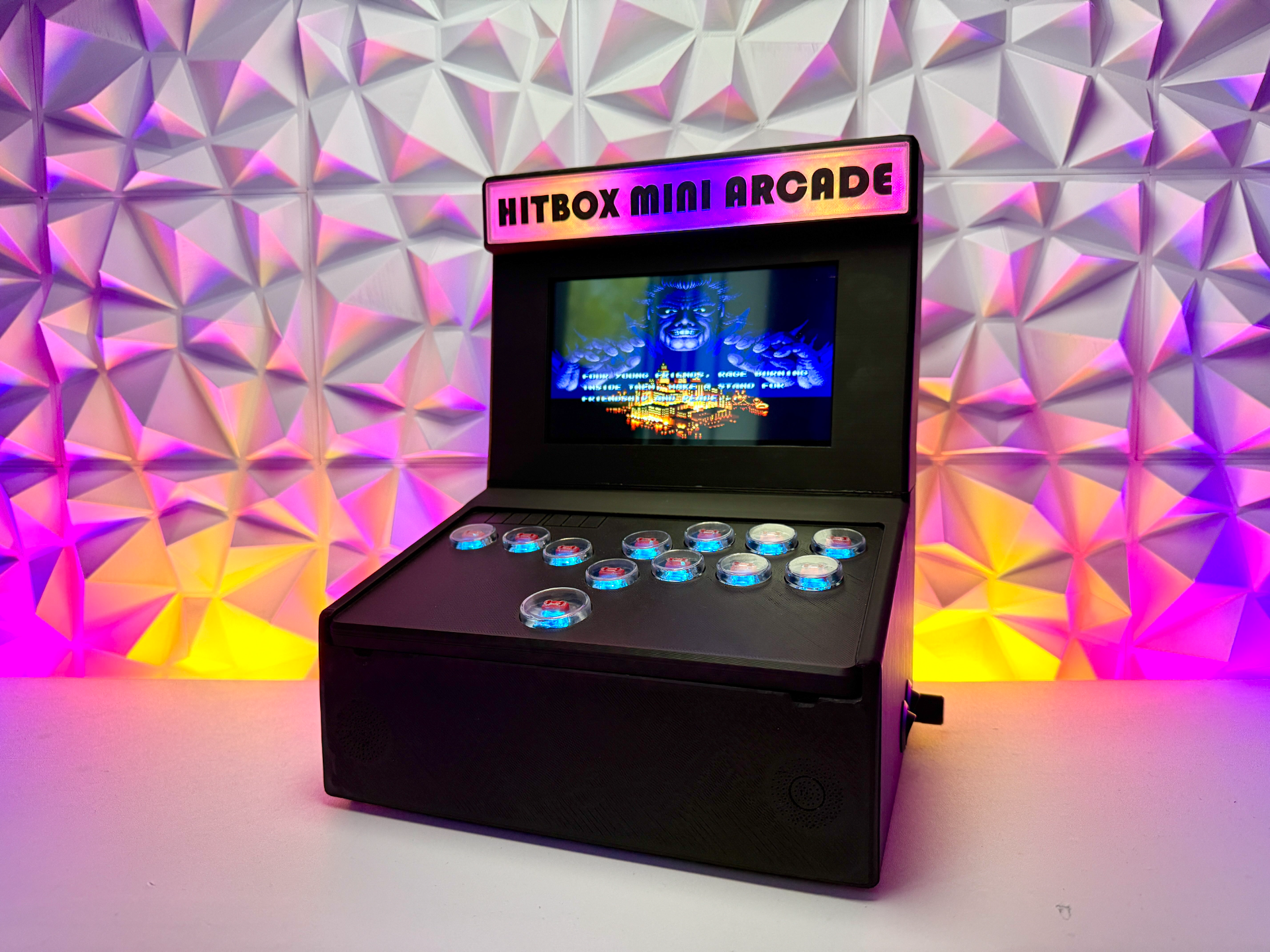 Hitbox / Flatbox Mini Arcade Machine