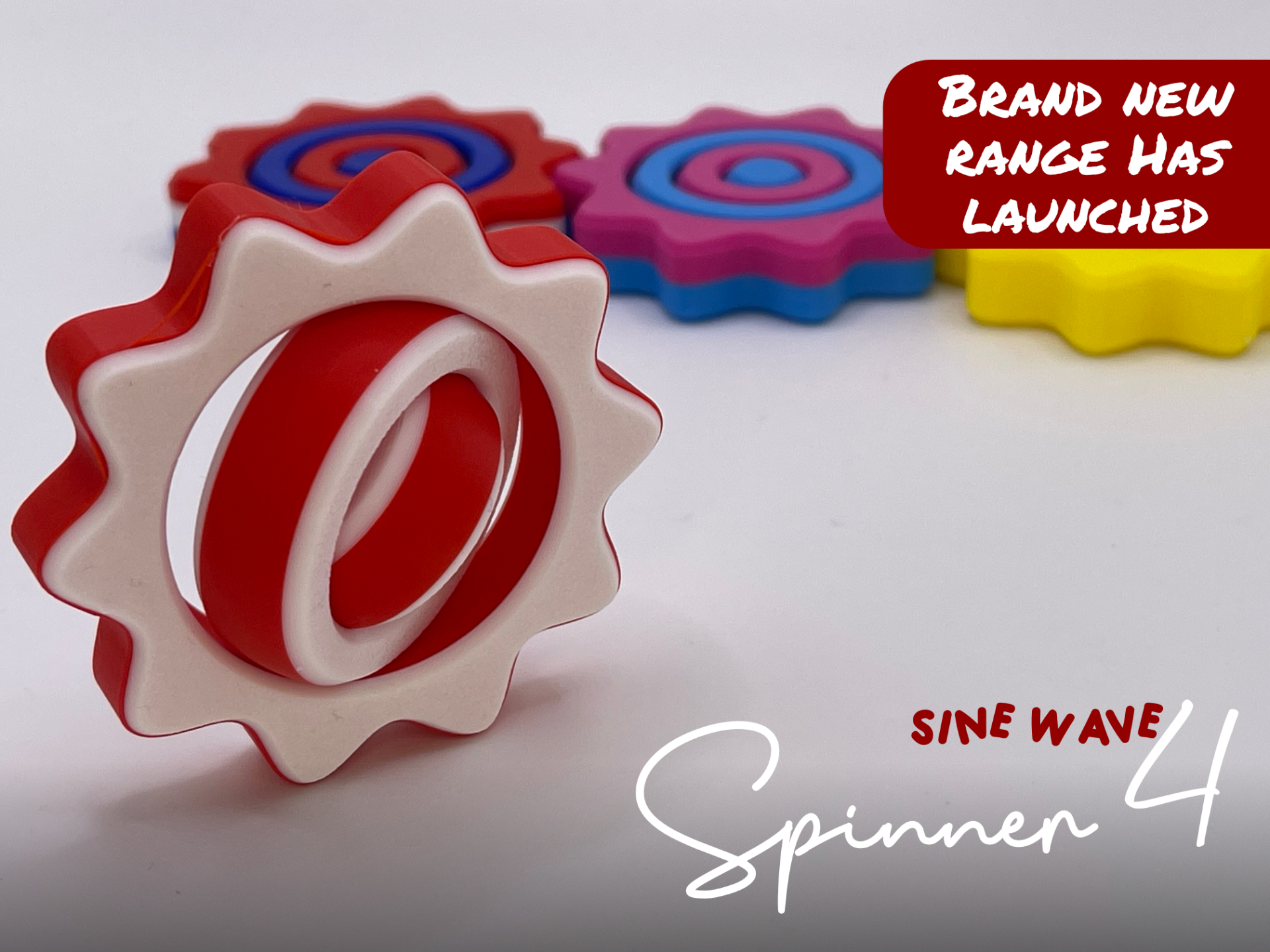 Spinner4 Sine Wave Fidget Spinner