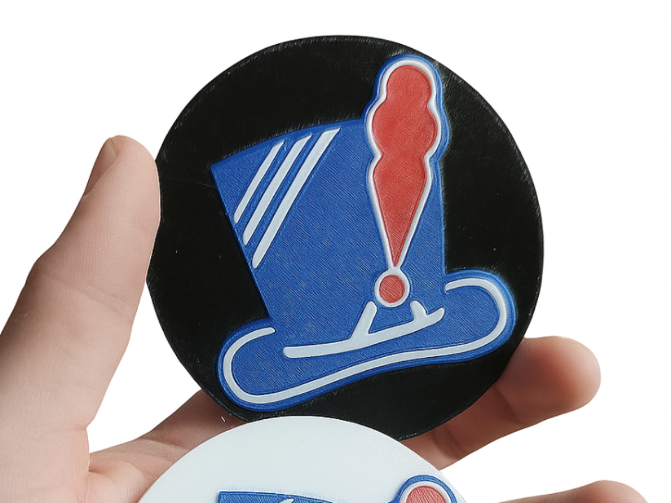 Posavasos escudo club de rugby/Rugby Logo Coaster
