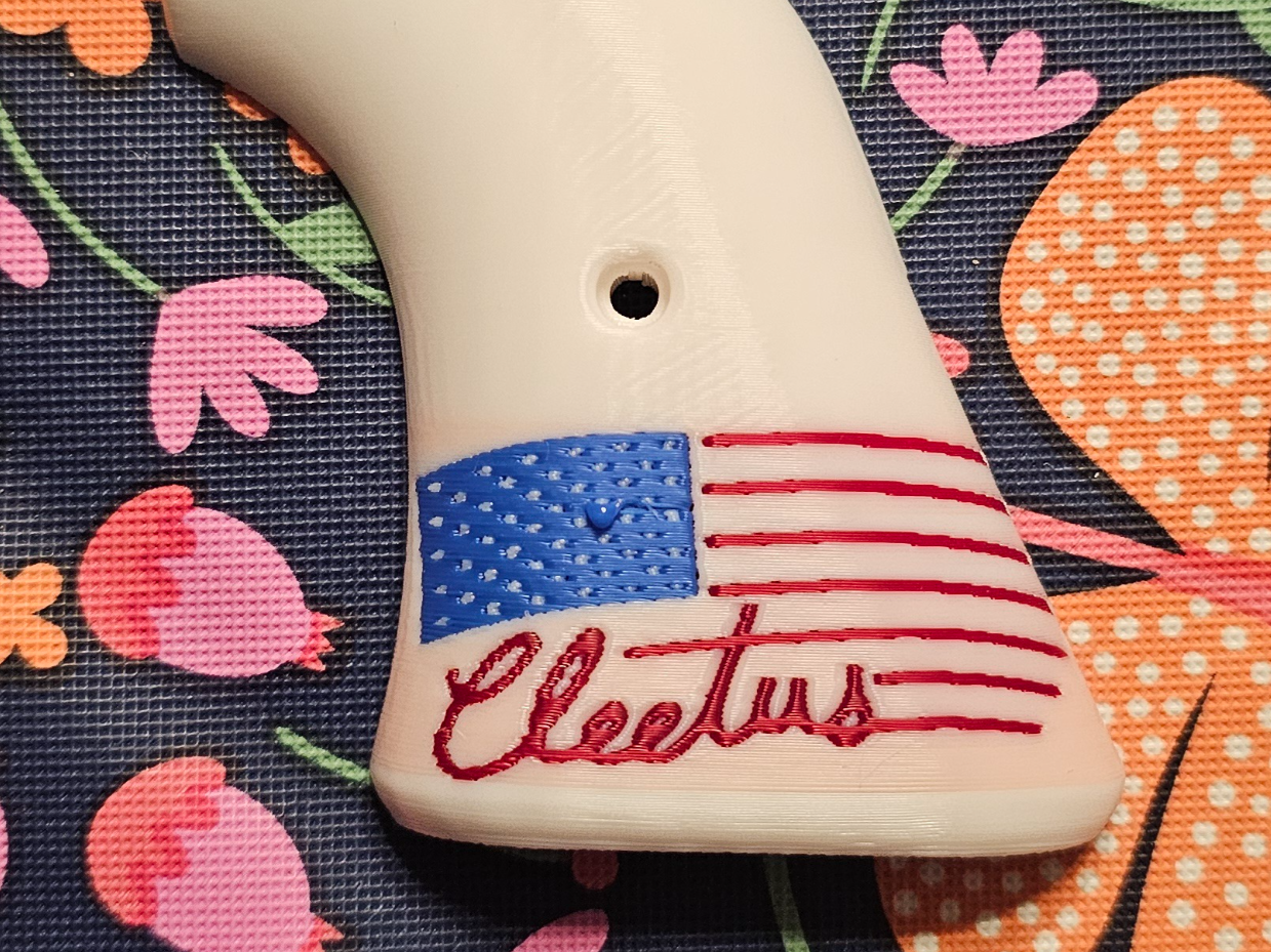 heritage rough rider with giraffe logo Cleetus