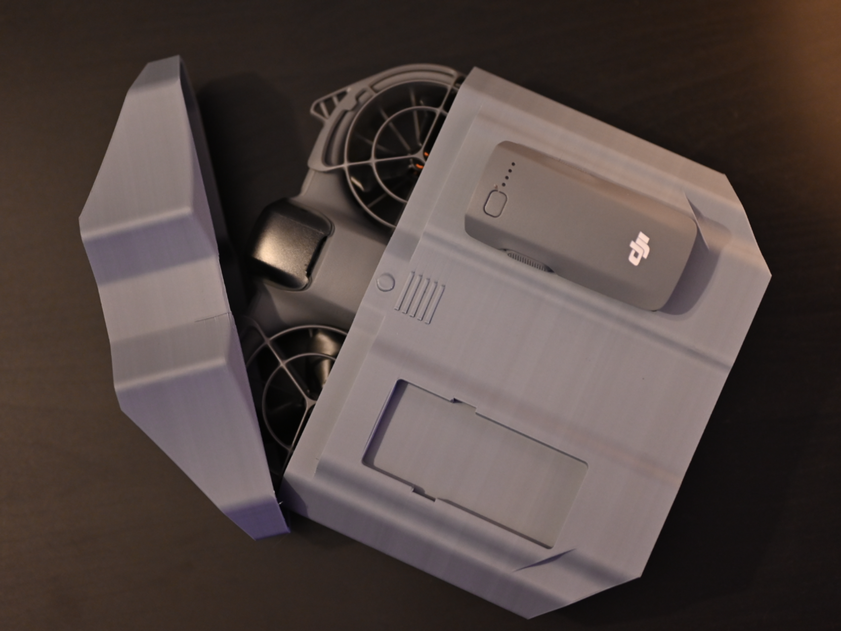 DJI Neo 2 Case with battery holder and Antenna