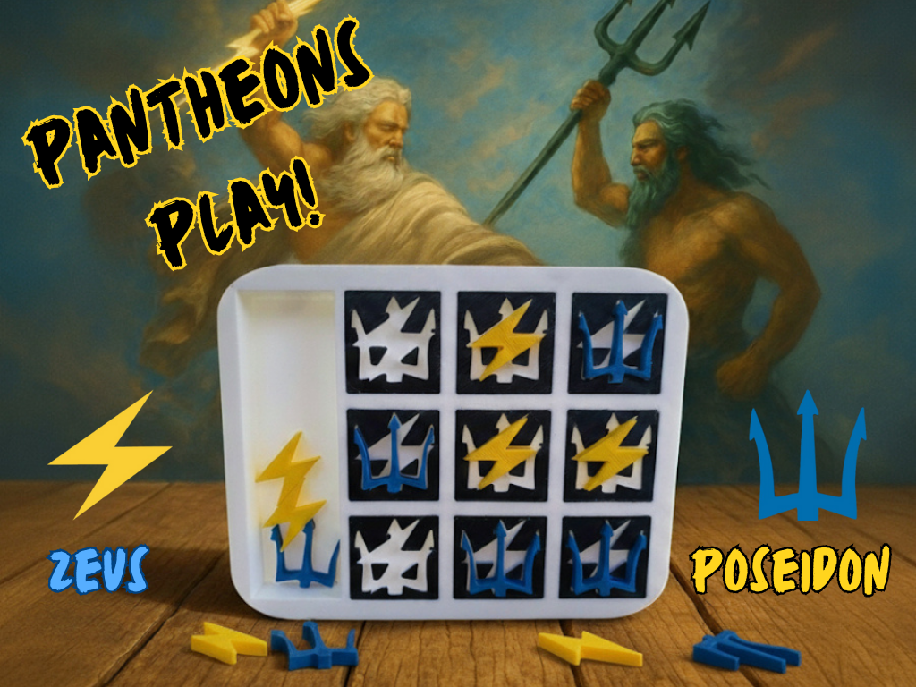 Pantheons Play - Tic Tac Toe of the Gods!