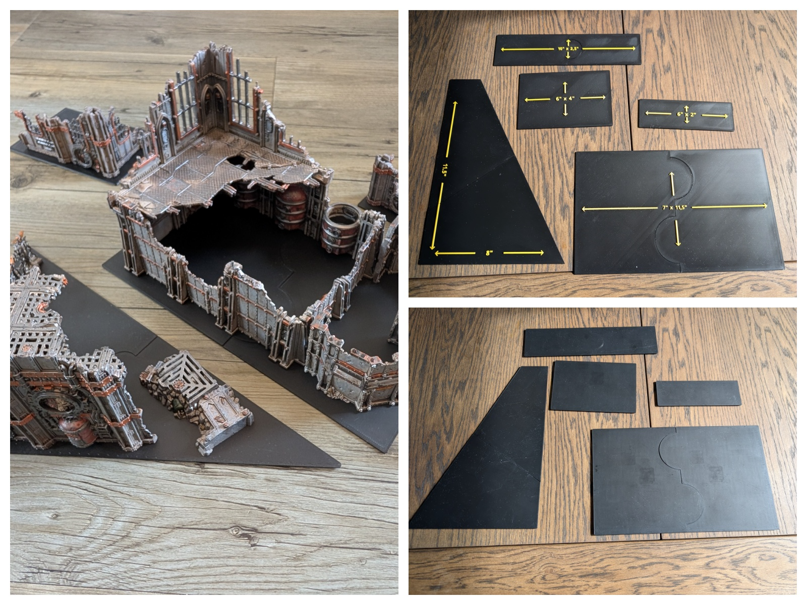 40k 11th Edition Terrain Footprints / Templates