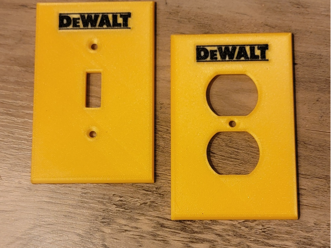DeWalt switch and receptacle covers