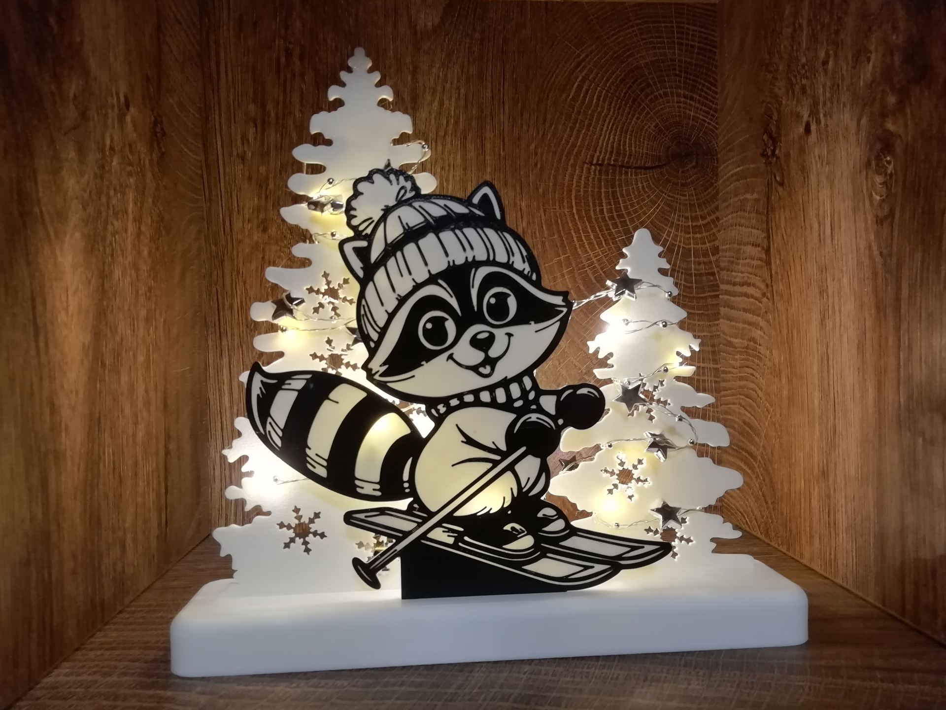 Raccoon Christmas