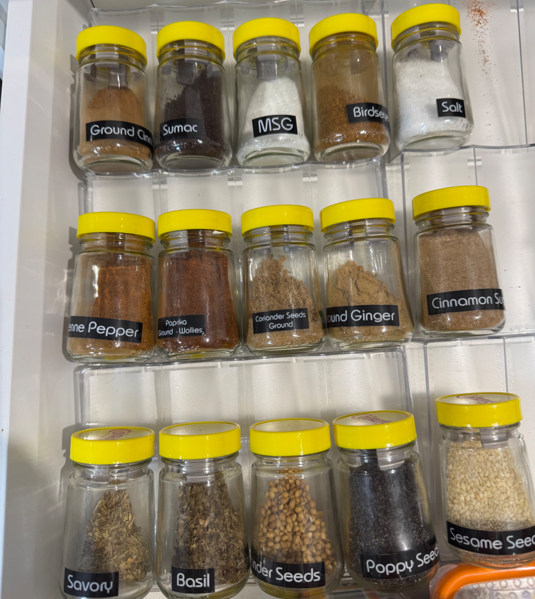 Colmans Mustard 100g Spice Jars Lid