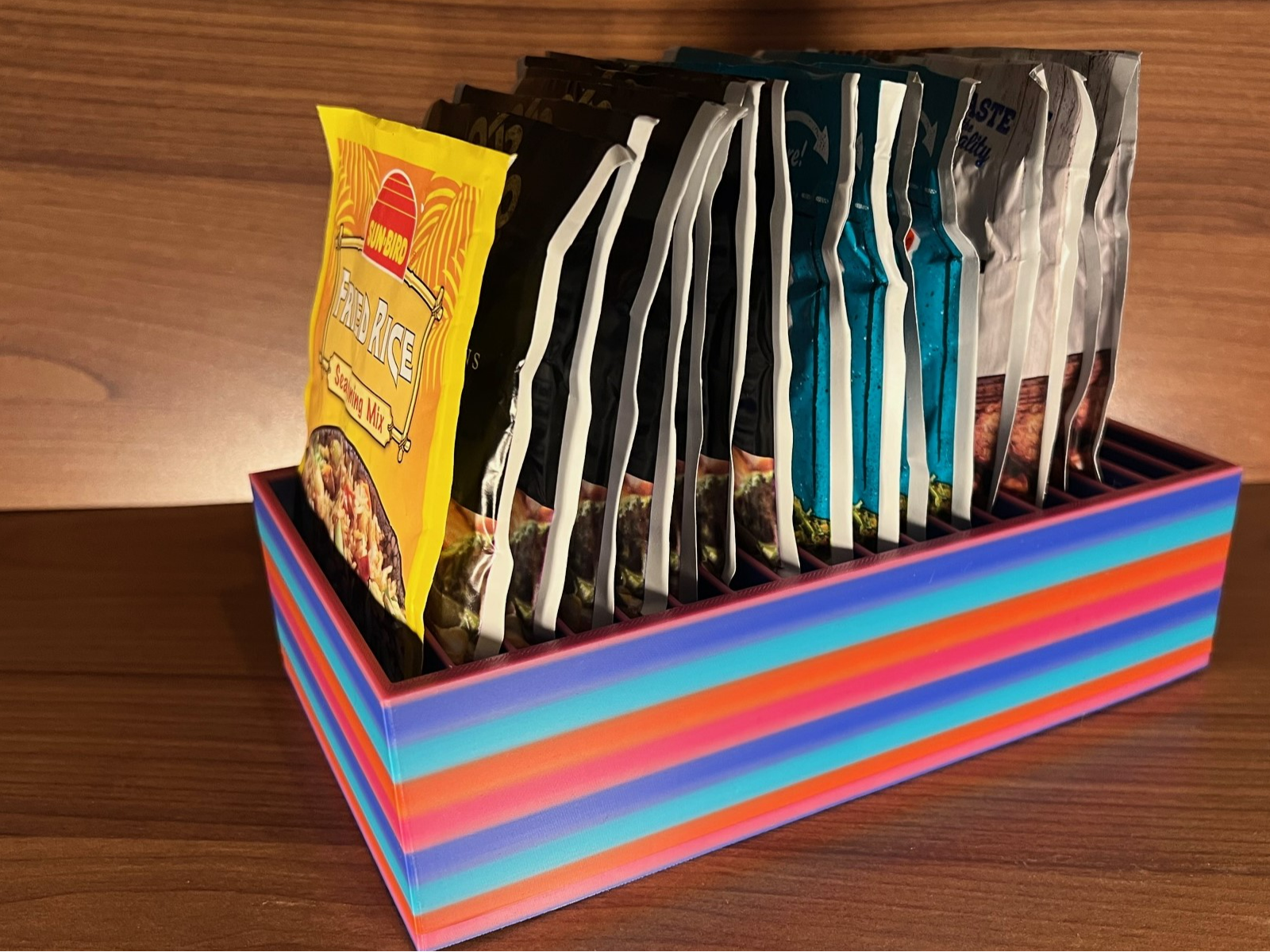 Gravy & Seasoning Packet Holder for Pantry