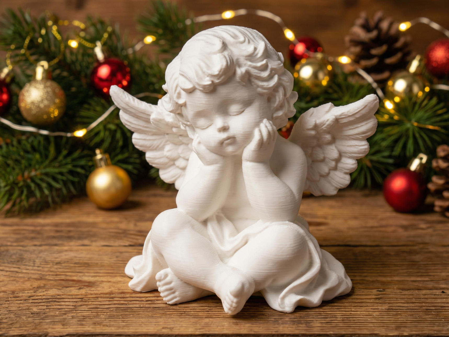 Baby Angel Christmas Decor