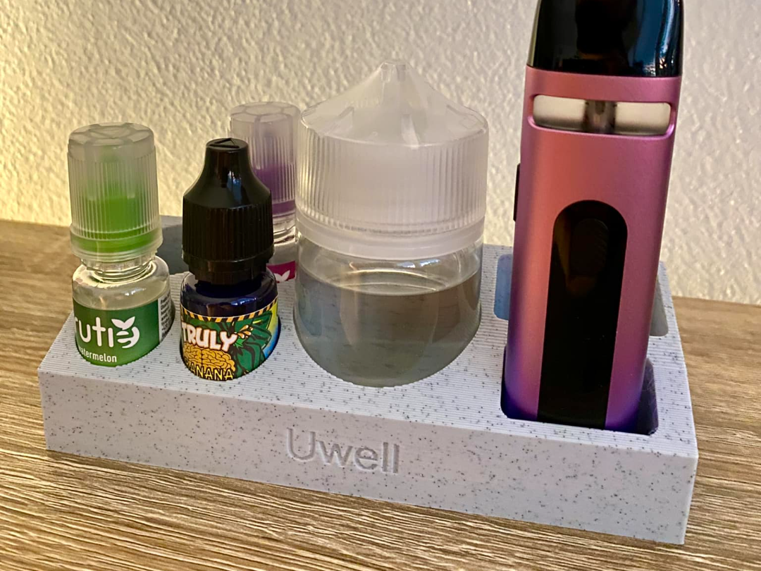 Ultimate Uwell Vape Stand! 3D Printed Organizer