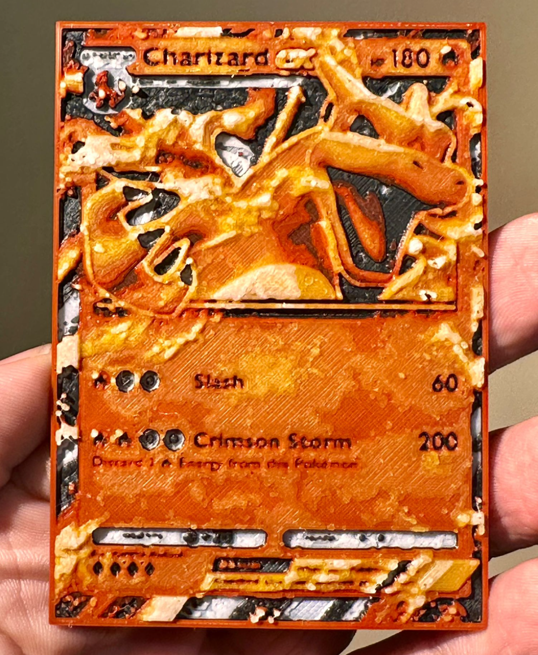 Charizard ex pokemon TCG card hueforge