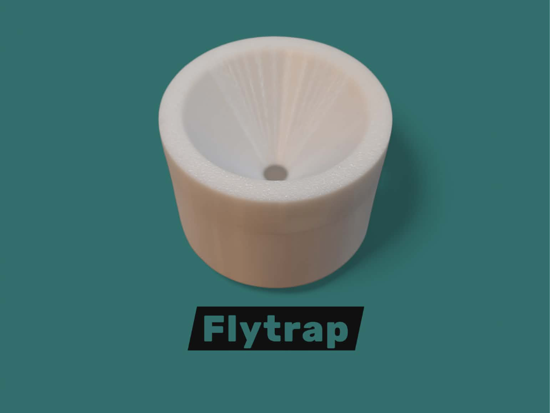 Flytrap - smart locking lid