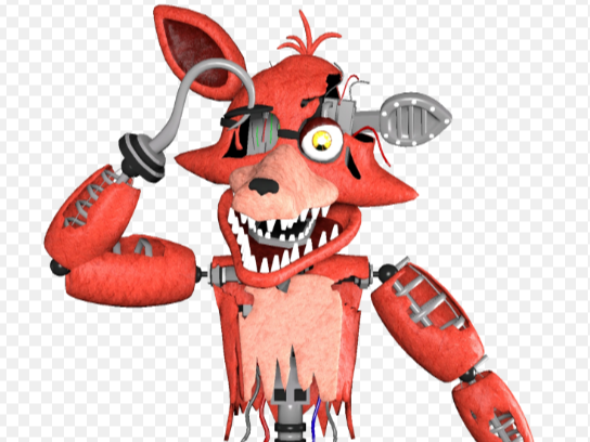 Articulated withered foxy(included joints)