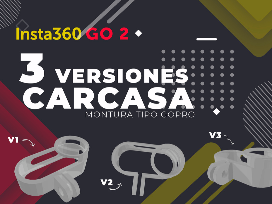 Soporte Insta 360 GO2