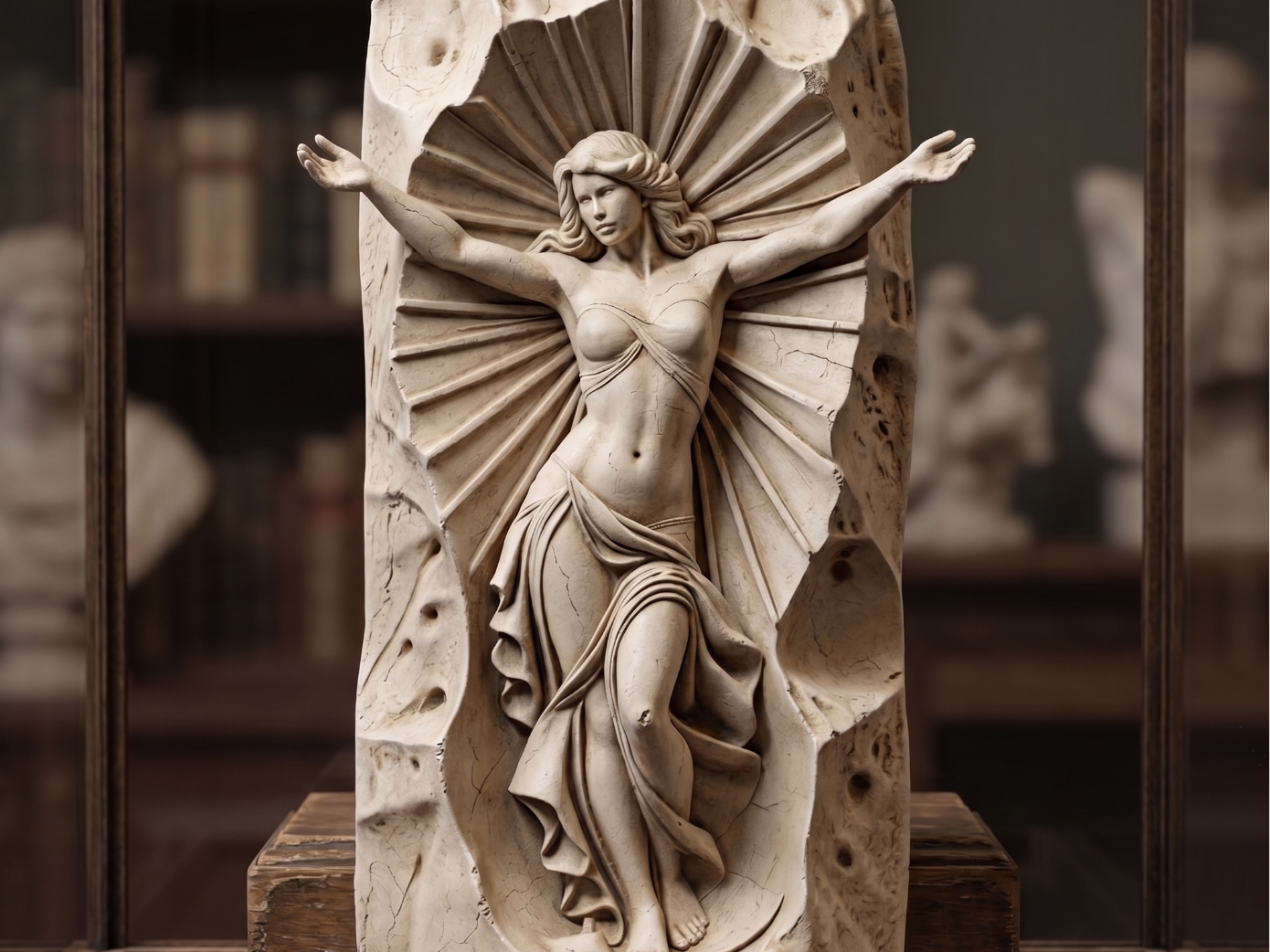 Eternal Adoration – Collector’s Limestone Statue